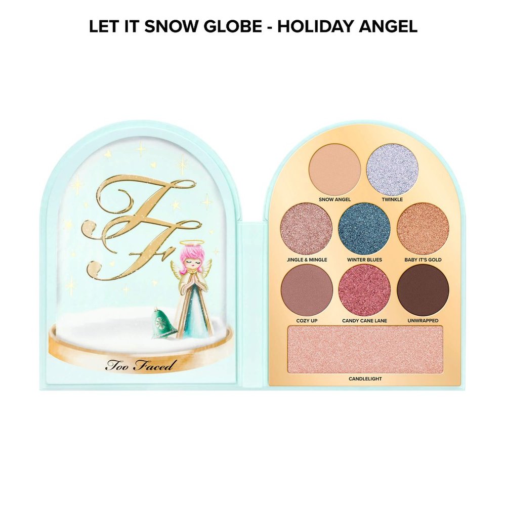 NWT 🌟 host pick🌟 Too Faced Let It Snow Globe - Holiday Angel